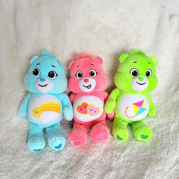 Care Bears Other - Care Bears Plush Lot | Kawaii Collectibles | Pastel Nostalgia |